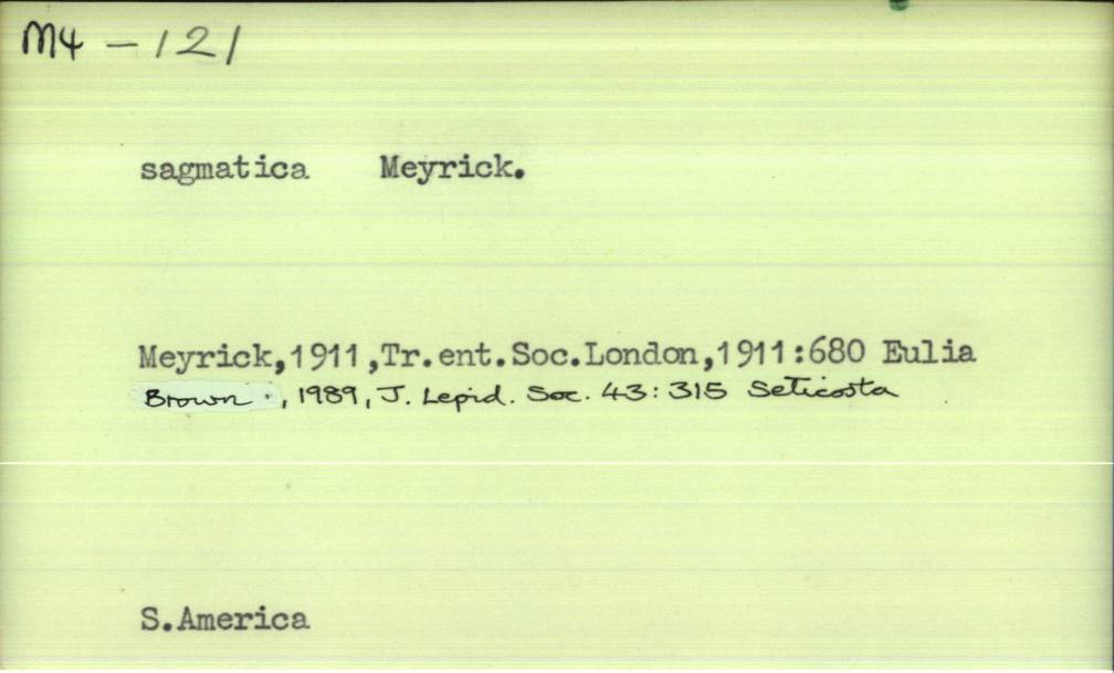 front of card
